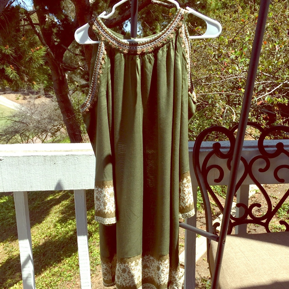 Summer Dress, long blouse with leggings